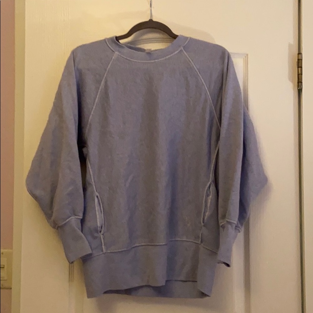 Free People Movement blue pullover xs